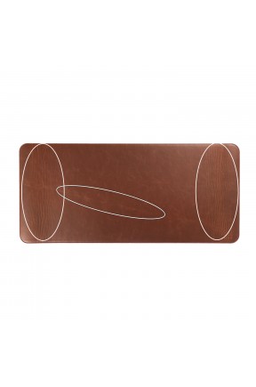 LONDO (MXL-105) XL SUNİ DERİ MOUSEPAD - KAHVERENGİ