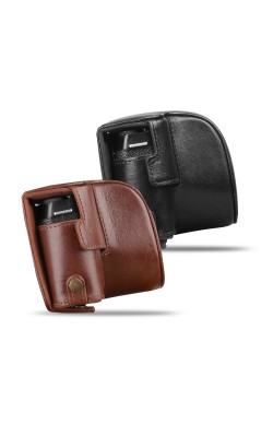 MegaGear Fujifilm X-E4  Hakiki Deri Fotoğraf Makinesi Kılıfı