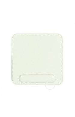 LONDO ( MS223 ) DERİ MOUSE PAD BİLEK DESTEKLİ RAHATLATICI SÜNGERLİ - Beyaz