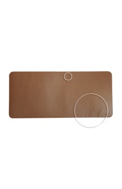 LONDO (MXL-188) XL SUNİ DERİ MOUSEPAD - KAHVERENGİ