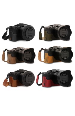 MegaGear Leica V-Lux5, Panasonic Lumix DC-FZ1000 II Tek Dip Fotoğraf Makinesi Kılıfı