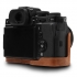 MegaGear Fujifilm X-T3 (18-55mm) Gerçek Deri Fotoğraf Makinesi Kılıfı
