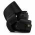 MegaGear Canon EOS M50 (15-45mm) Suni Deri Fotoğraf Makinesi Kılıfı