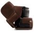MegaGear Nikon D3500 için Suni Deri Fotoğraf Makinesi Kılıfı