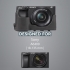MegaGear Sony Alpha A6100,A6400(18-135mm)Suni Deri Fotoğraf Makinesi Kılıfı