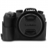 MegaGear Leica V-Lux5 Panasonic FZ1000II Suni Deri Fotoğraf Makinesi Kılıfı