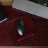 LONDO Hakiki Deri Mouse Pad Bilek Destekli Rahatlatıcı Süngerli