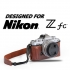 MegaGear Nikon Z fc Tek Dip Hakiki Deri Fotoğraf Makinesi Kılıfı