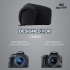 MegaGear Canon EOS Rebel SL1 (18-55mm), SL2, SL2, EOS 100D, 200D, 250D, Kiss X9, Kiss X10, Neopren Fotoğraf Makinesi Kılıfı
