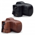 MegaGear Nikon Z5 Hakiki Deri Fotoğraf Makinesi Kılıfı