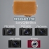 MegaGear Sony Cyber-Shot Dsc-Hx80 Yatay Suni Deri Fotoğraf Makinesi Kılıfı