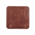 LONDO (MD-812) HAKİKİ DERİ MOUSE PAD BİLEK DESTEKLİ RAHATLATICI SÜNGERLİ - KAHVERENGİ