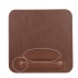 LONDO (PAX-51) DERİ MOUSE PAD BİLEK DESTEKLİ RAHATLATICI SÜNGERLİ - KAHVERENGİ