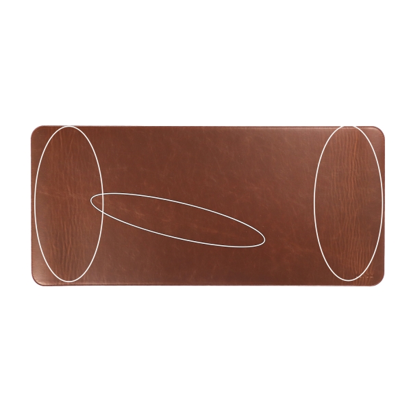 LONDO (MXL-105) XL SUNİ DERİ MOUSEPAD - KAHVERENGİ