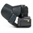 MegaGear Sony Alpha A6500 (16-70 mm) Gerçek Deri Fotoğraf Makinesi Kılıfı