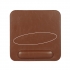 LONDO (MS122) DERİ MOUSE PAD BİLEK DESTEKLİ RAHATLATICI SÜNGERLİ - TABA