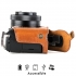MegaGear Panasonic Lumix GX85  DMC-GX80 (12-32mm) Suni Deri Fotoğraf Makinesi Kılıfı