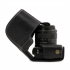 MegaGear Canon EOS M100 (15-45mm) Suni Deri Fotoğraf Makinesi Kılıfı