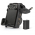 MegaGear Gerçek Deri Sony Alpha a6700 (16-50mm) ile Uyumlu Kamera Kılıfı - Siyah