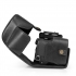 MegaGear Gerçek Deri Sony Alpha a6700 (16-50mm) ile Uyumlu Kamera Kılıfı - Siyah