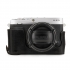 Megagear Fujifilm X-E3 (Tek Dip) Hakiki Deri Fotoğraf Makinesi Kılıfı