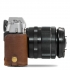 MegaGear Fujifilm X-T10, X-T20, X-T30 Suni Deri Fotoğraf Makinesi Kılıfı