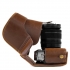 MegaGear Fujifilm X-T10, X-T20, X-T30 Suni Deri Fotoğraf Makinesi Kılıfı (16-50mm / 18-55mm)