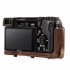 MegaGear Sony Alpha A6000 A6300(16-50mm) Suni Deri Fotoğraf Makinesi Kılıfı